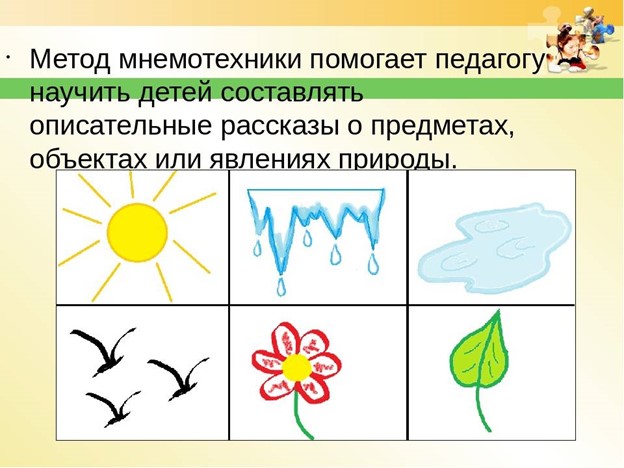 Кружок "Мнемотехники"